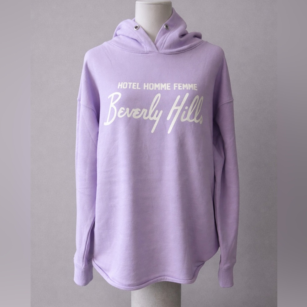 Home & Femme purple hoodie